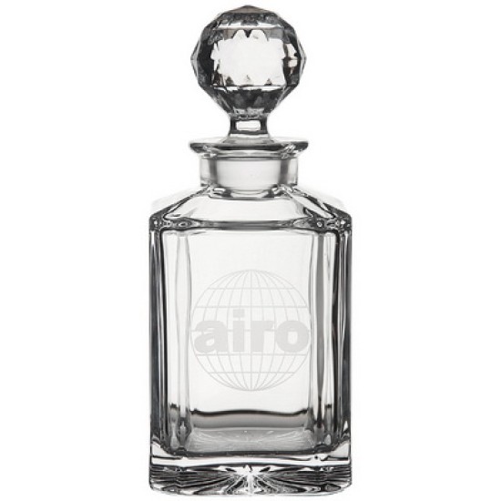 08ltr Crystal Square Spirit Decanter 08ltr Crystal Square Spirit Decanter