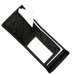 Nylon Ripper Wallet - Black