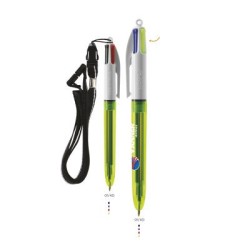 BIC® 4 Colours Fluo ballpen Screen Printing