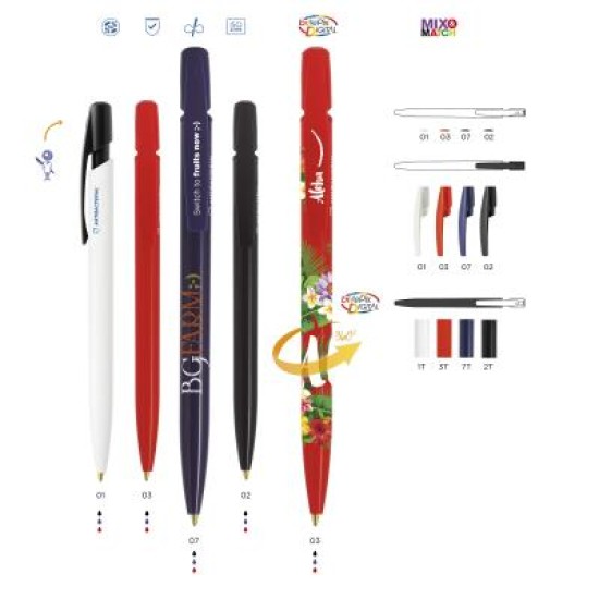 BIC® Media Clic BGUARD™ Antibacterial ballpen Antibacterial logo Digital BIC® Media Clic BGUARD™ Antibacterial ballpen Antibacterial logo Digital